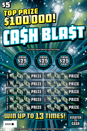 CA$H BLA$T ticket