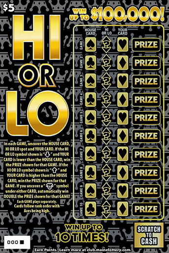 HI OR LO ticket