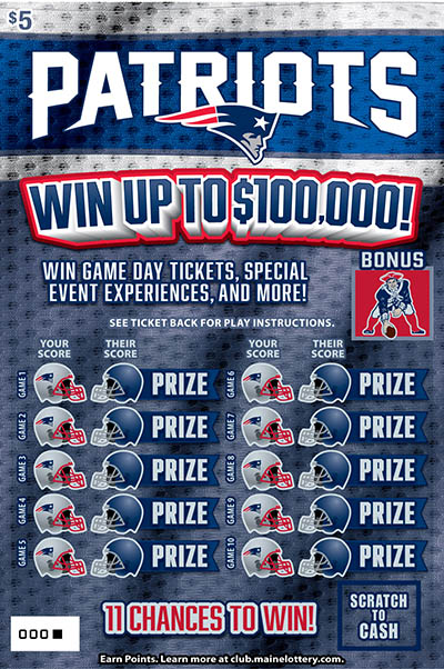 NEW ENGLAND PATRIOTS ticket