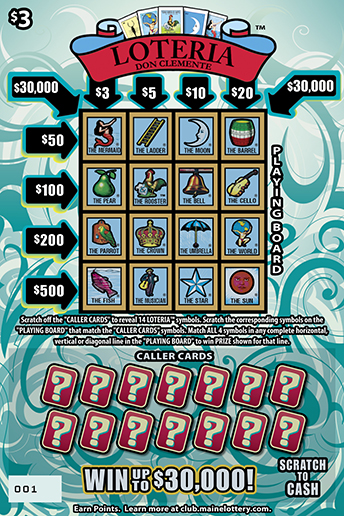 LOTERIA ticket